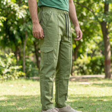 Baggy Cargo 6 Pocket Trouser for Men's