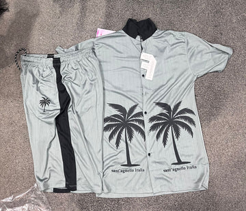 AJ Paalm Treee Co-ord Set – Men's Summer Matching Suit