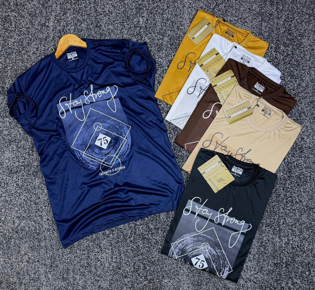 AJ Half Bazu China Interlock T-Shirt – Grip Sleeve Design