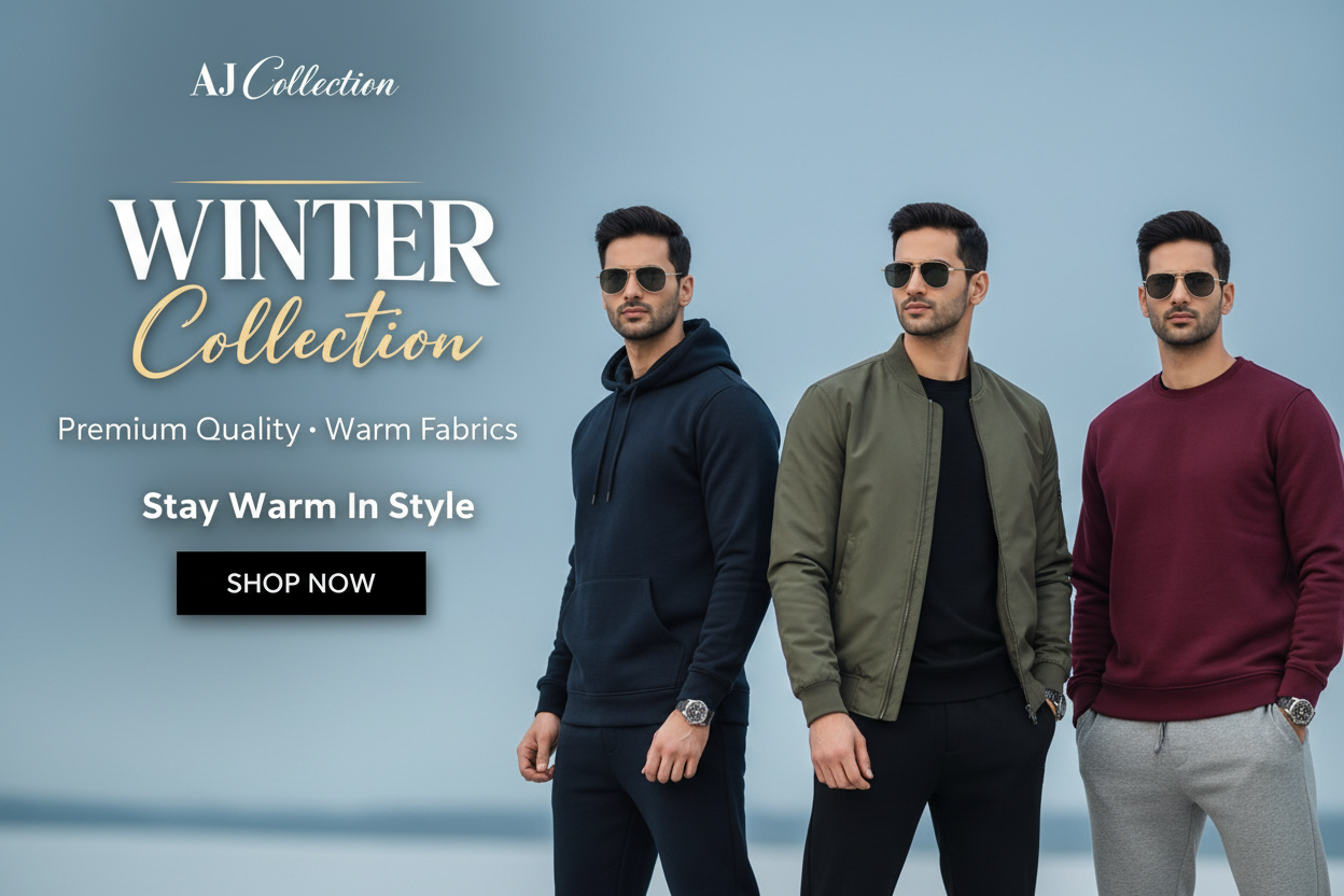 AJ Collection Winter 3-Style Banner