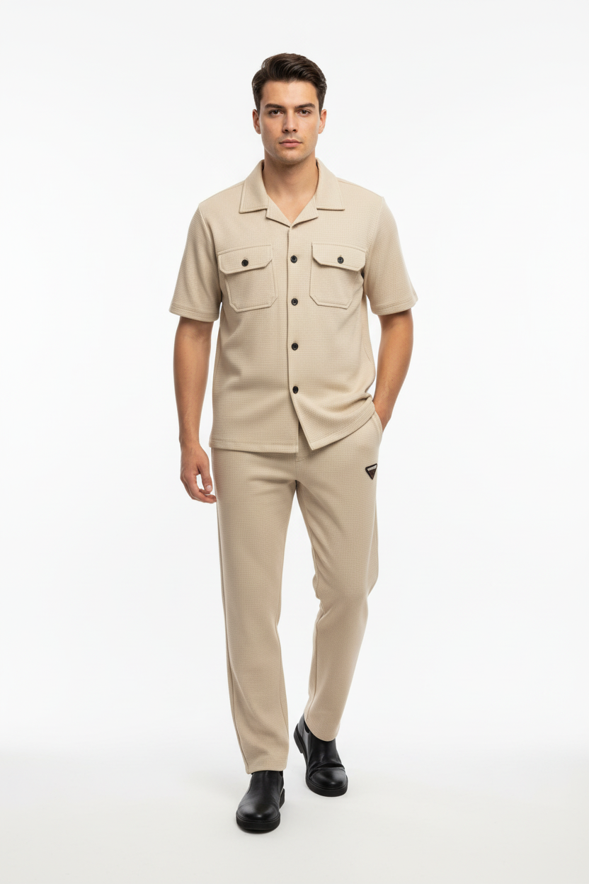 Beige Tracksuit