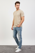 Beige Waffle T-Shirt