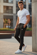 Black Track Pants