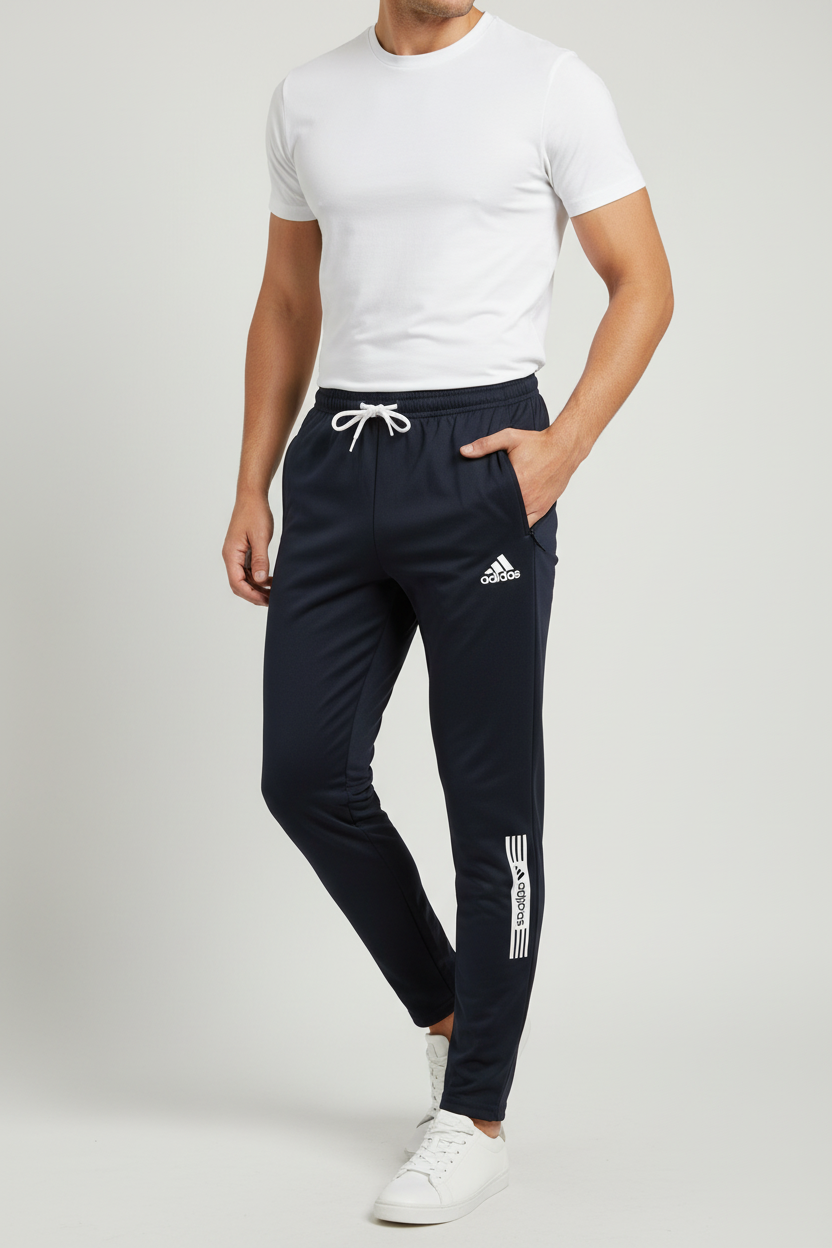 Dark Navy Blue Adidas Jogger