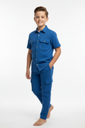 Blue Kids Co-ord