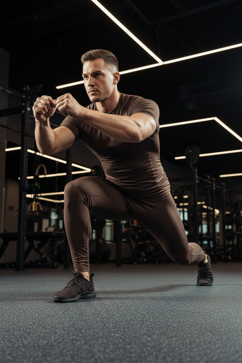 Brown Trouser - Stretch