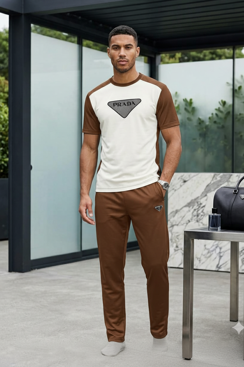 Chocolate Brown Tracksuit