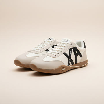 AJ Collection AX – White  Flat Casual Sneakers SQ