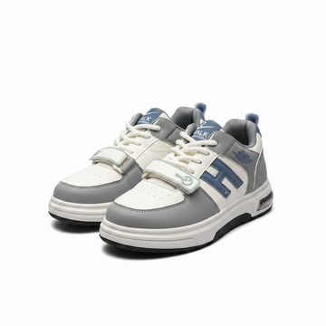 AJ Collection H WALK – Gray & White Casual Sneakers 8312