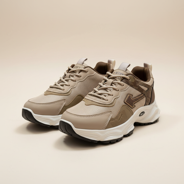 AJ Collection ARROW – Beige & Brown Sports Sneakers 8537