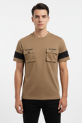 Khaki Balmain Double Pocket