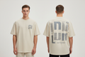 LDN Tee - Beige Front & Back
