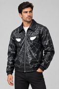Model par Spider-Man jacket