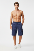 Navy Blue Cargo Niker - Front View