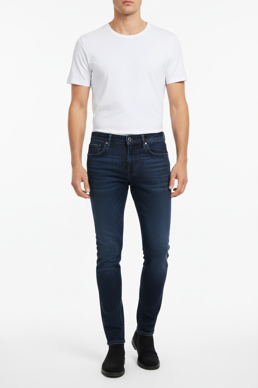 Navy Blue Jeans