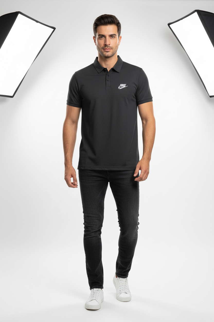 Nike Polo on Model