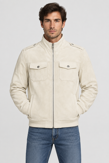 Off-white jacket model shot