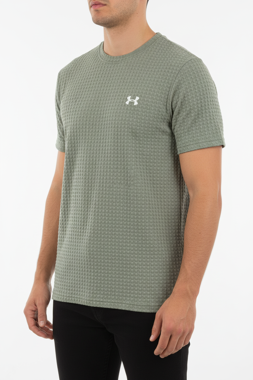 Olive Waffle T-Shirt
