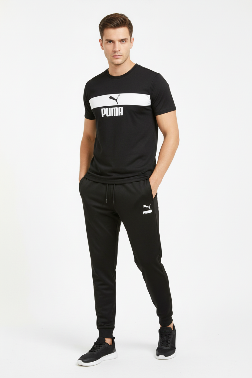 Puma Black Tracksuit