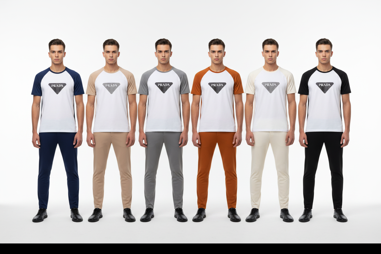 Raglan T-shirt Matching Outfit All Colors