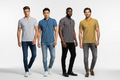 Striped Polo Models