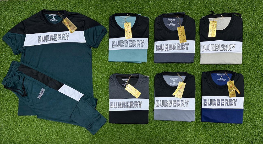 Light Grey Burberry Tracksuit