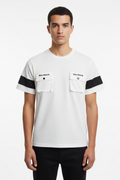 White Balmain Double Pocket