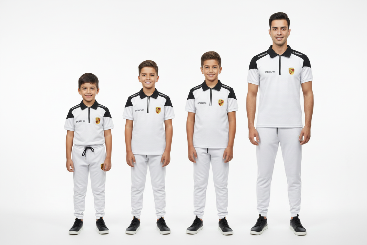 White Porsche Tracksuit